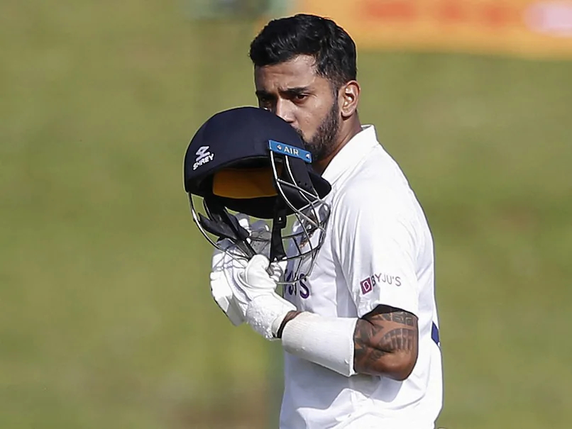 KL Rahul after his century in Centurion. Photo- AFP