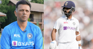 Rahul Dravid, Ajinkya Rahane. (Photo: Twitter)