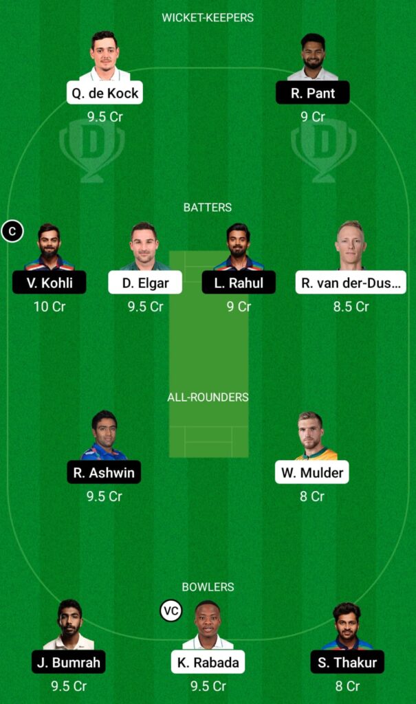 SA vs IND Dream11 Prediction, Fantasy Cricket Tips, Dream11 Team, India tour of South Africa, 2021-22 