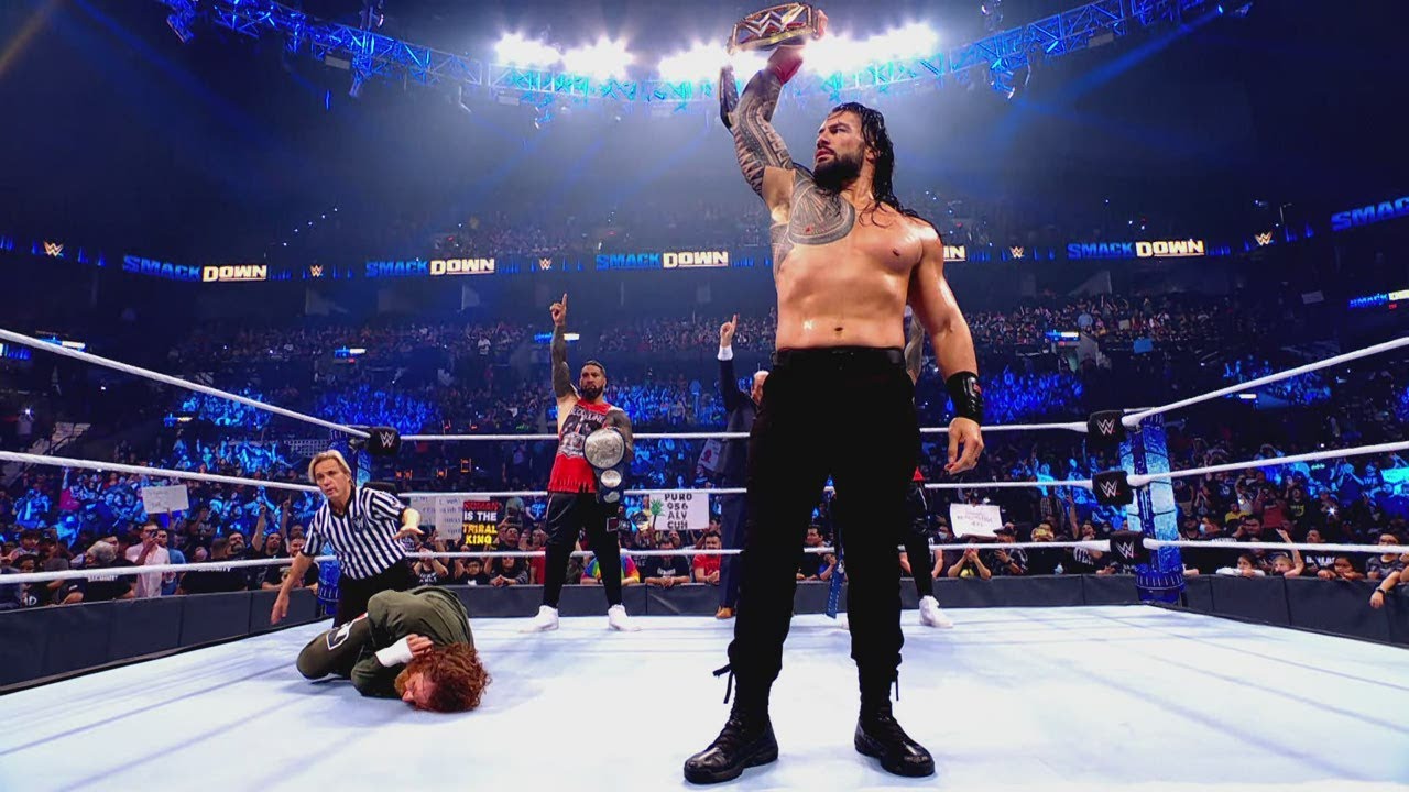 WWE Smackdown: Roman Reigns Reacts On Featuring In Day 1 Poster 2