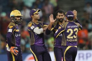 Rajagopal Satish With KKR Teammates Image Credit – BCCI