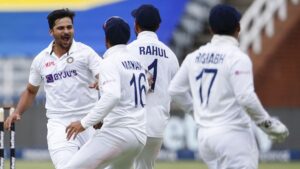 Shardul Thakur is thrilled after bagging his maiden Test five-for AFP/Getty Images