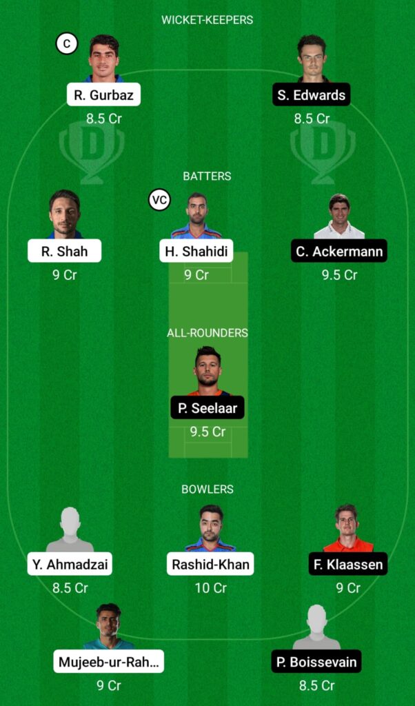 AFG vs NED Dream11 Prediction, Fantasy Cricket Tips, Dream11 Team, Afghanistan v Netherlands in Qatar, 2022