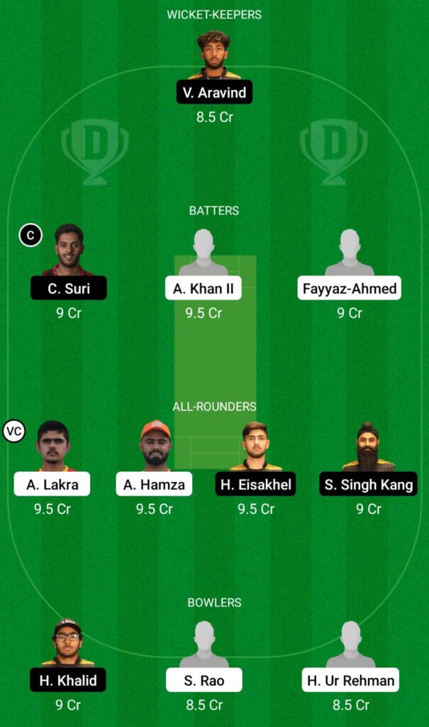 KAS vs BUK Dream11 Prediction, Fantasy Cricket Tips, Deam11 Team, Sharjah CBFS T20