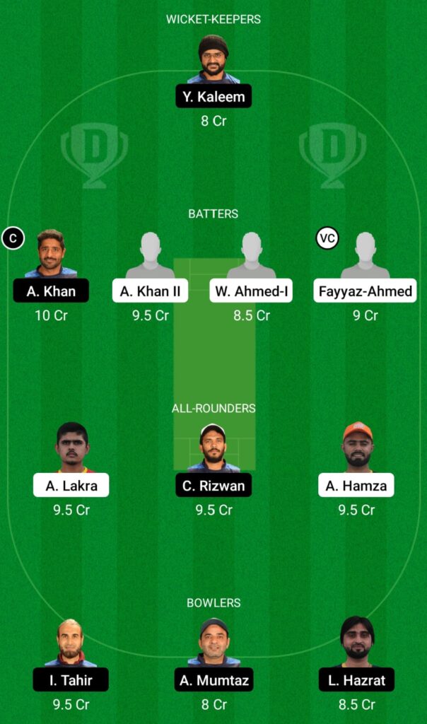 KAS vs IGM Dream11 Prediction, Fantasy Cricket Tips, Dream11 Team, Sharjah CBFS T20