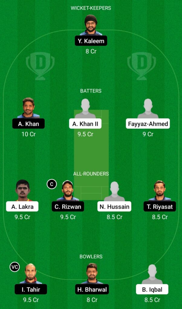 KAS vs IGM Dream11 Prediction, Fantasy Cricket Tips, Dream11 Team, Sharjah CBFS T20