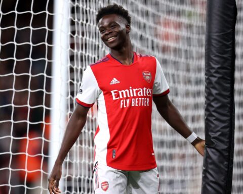 Liverpool shortlist Arsenal star Bukayo Saka