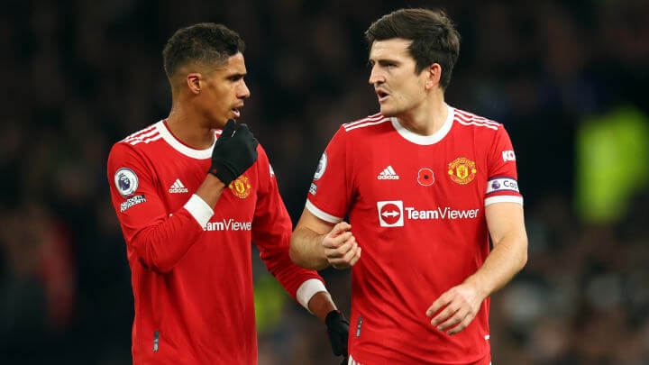 Harry Maguire struggling to Manchester United defence