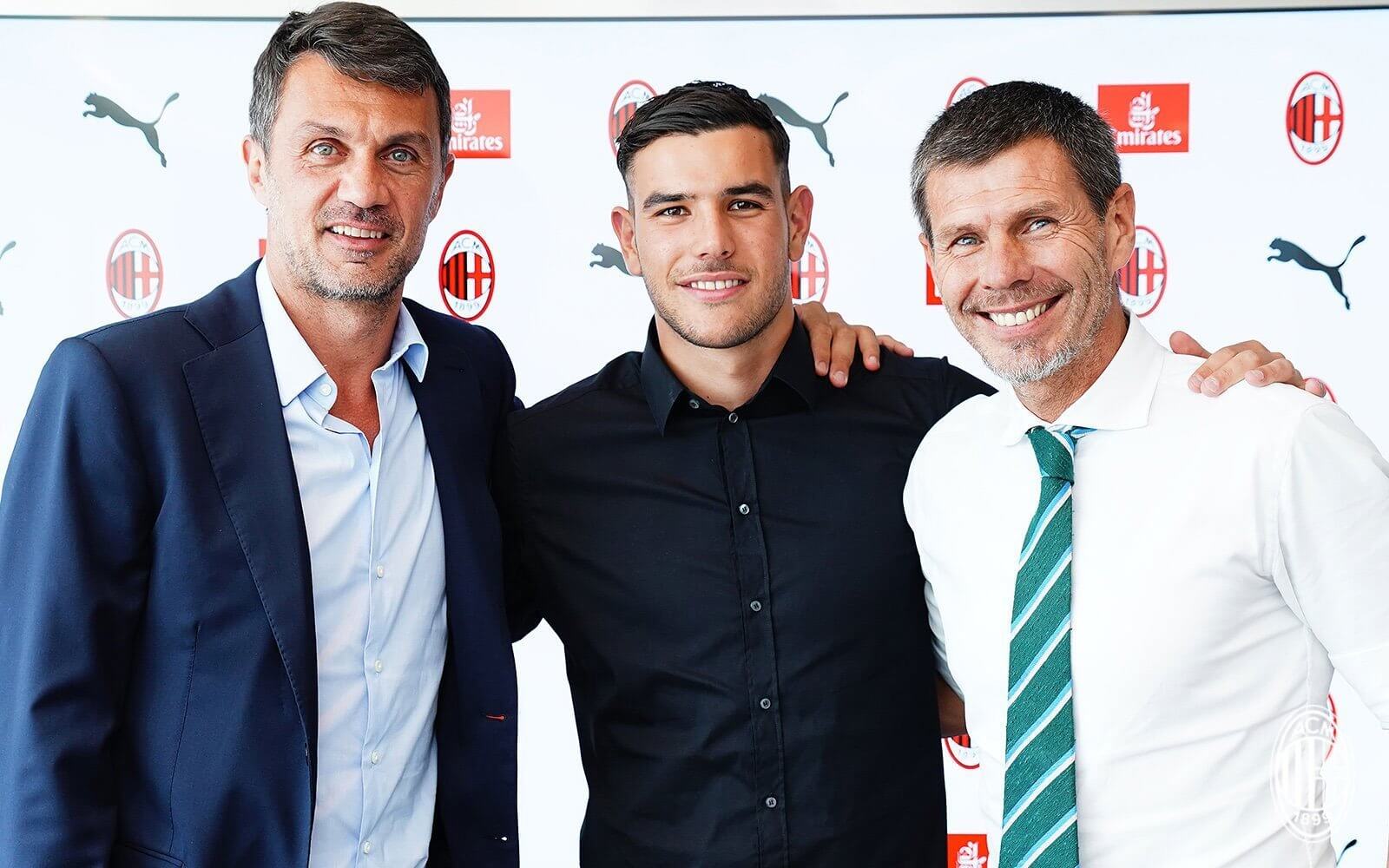Maldini met with Theo Hernandez to extend his AC Milan stay