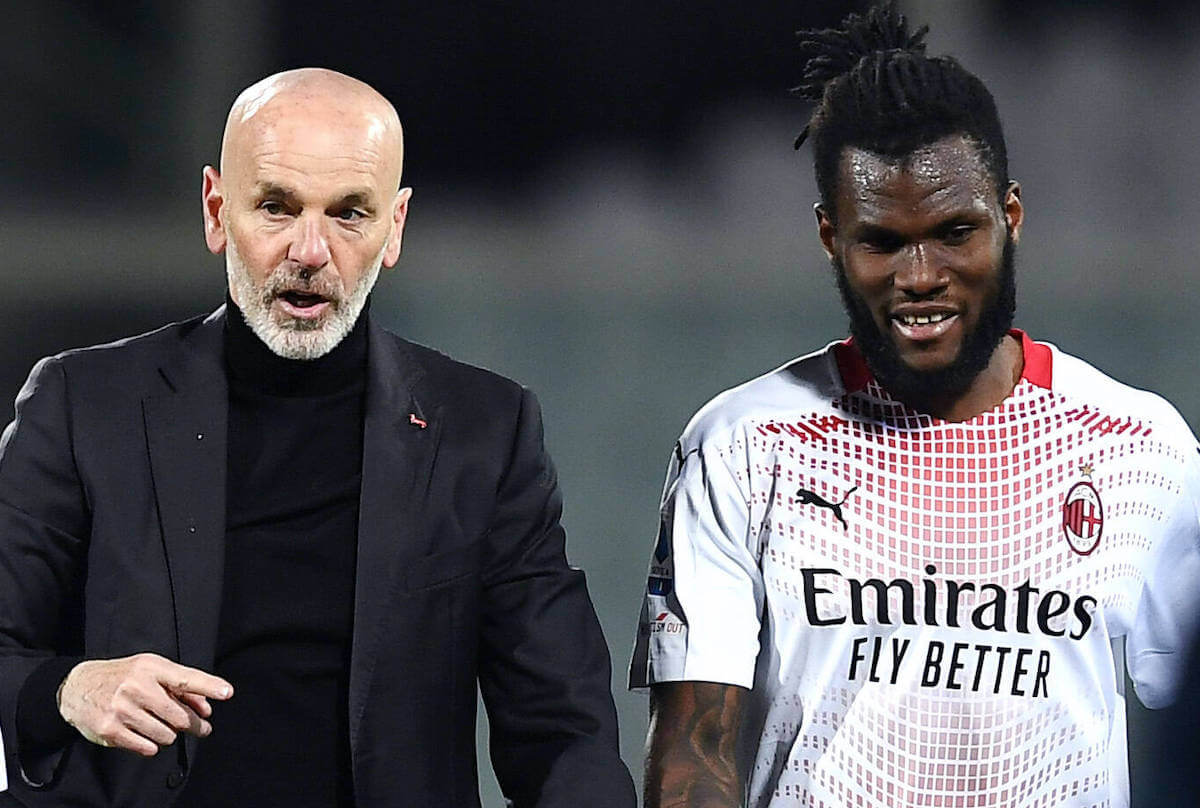 AC Milan manager Stefano Pioli is keen on keeping Franck Kessie beyond this summer