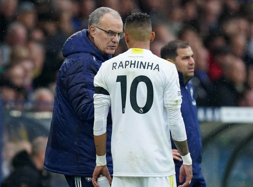 Leeds United manager Marcelo Bielsa to hold on Raphinha
