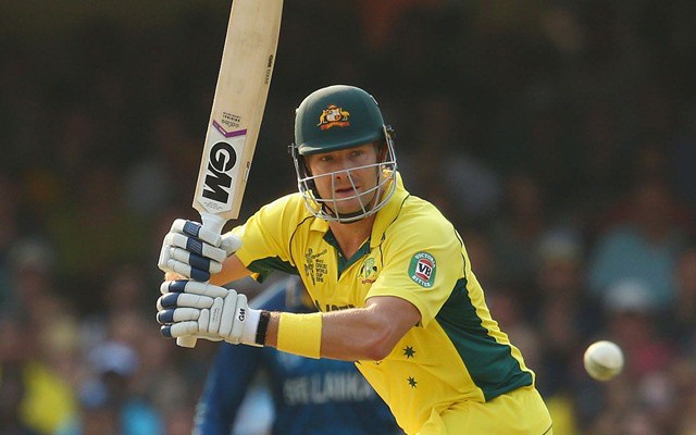 Shane Watson World Cup 2015. (Photo by Mark Kolbe/Getty Images)
