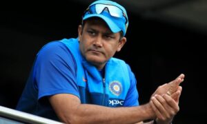 Anil Kumble Photograph: Mike Egerton/PA