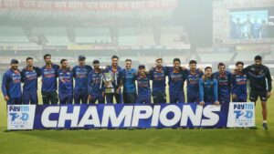 Indian Cricket Team After Wining T20I Series Against West Indies Credits: BCCI