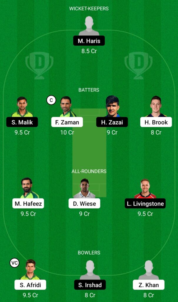 LAH vs PES Dream11 Prediction, Fantasy Cricket Tips, Dream11 Team, Pakistan Super League, 2022