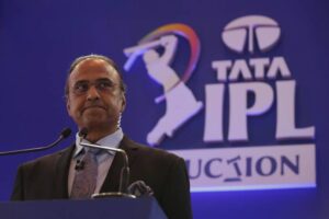 Charu Shama will continue to be the IPL auctioneer on Day 2 of the bidding at the mega auction in Bengaluru. - SPORTZPICS