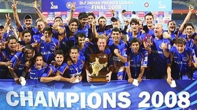 Shane Warne led RR to its maiden IPL title