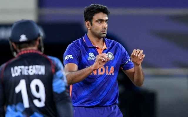 Ravichandran Ashwin. (Photo by AAMIR QURESHI/AFP via Getty Images)