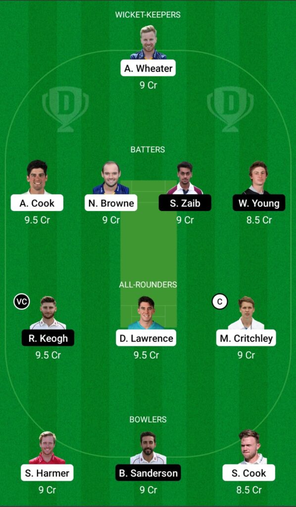 ESS vs NOR Dream11 Prediction, Fantasy Cricket Tips, Dream11 Team, County Championship Division One 2022