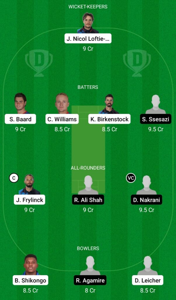 NAM vs UGA Dream11 Prediction, Fantasy Cricket Tips, Dream11 Team, Uganda Tour of Namibia, 2022