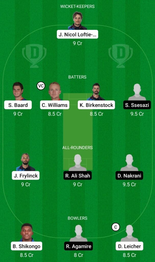 NAM vs UGA Dream11 Prediction, Fantasy Cricket Tips, Dream11 Team, Uganda Tour of Namibia, 2022