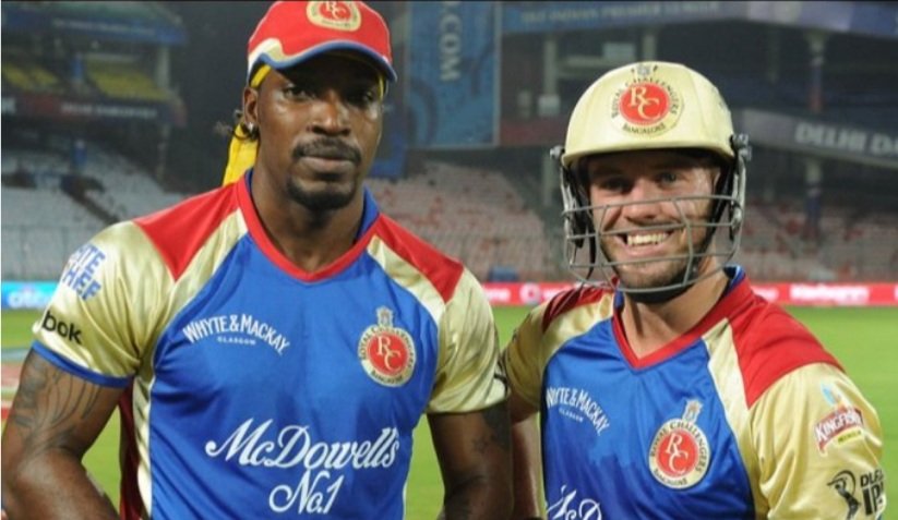 Chris Gayle, AB de Villiers