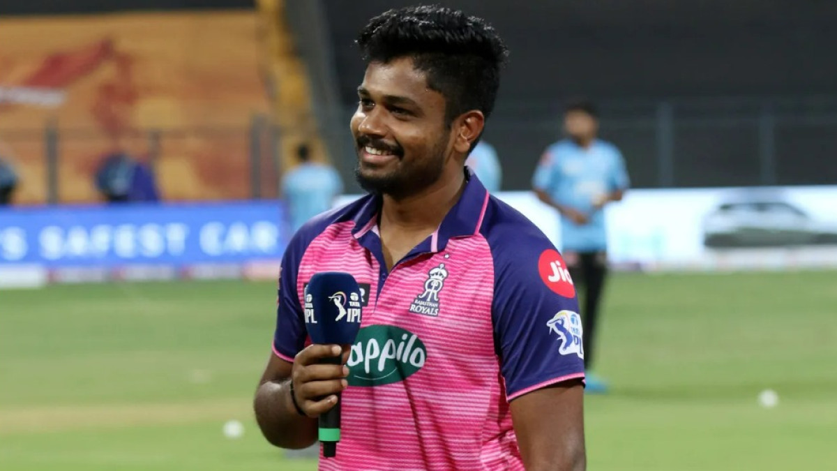 Sanju Samson, skipper of Rajasthan Royals in IPL 2022. IPL