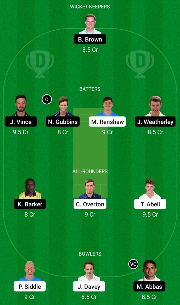 SOM vs HAM Dream11 Prediction, Fantasy Cricket Tips, Dream11 Team, County Championship Division One 2022