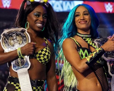 Sasha Banks and Naomi
