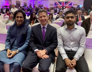 Ramiz Raja (L), Babar Azam (R)