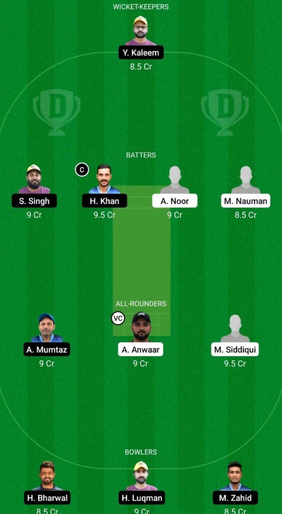 MEM vs IGM Dream11 Prediction Fantasy Cricket Tips Dream11 Team ICC Academy Summer T20 Cup 