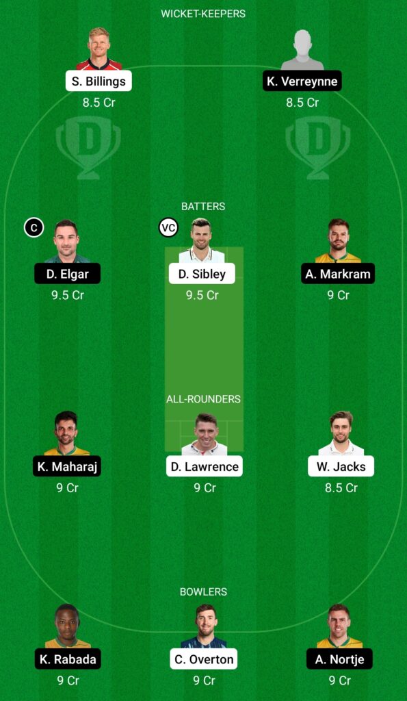 EN-A vs SA Dream11 Prediction Fantasy Cricket Tips Dream11 Team South Africa Tour of England 