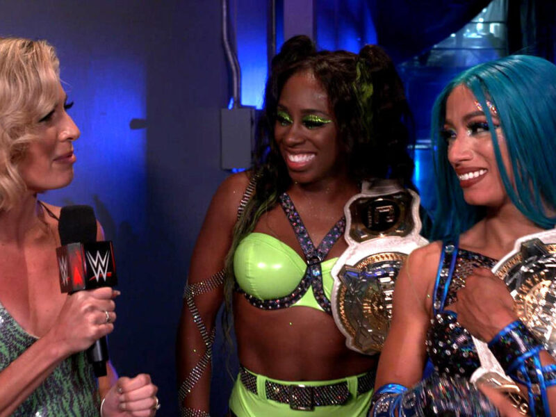 Sasha Banks And Naomi
