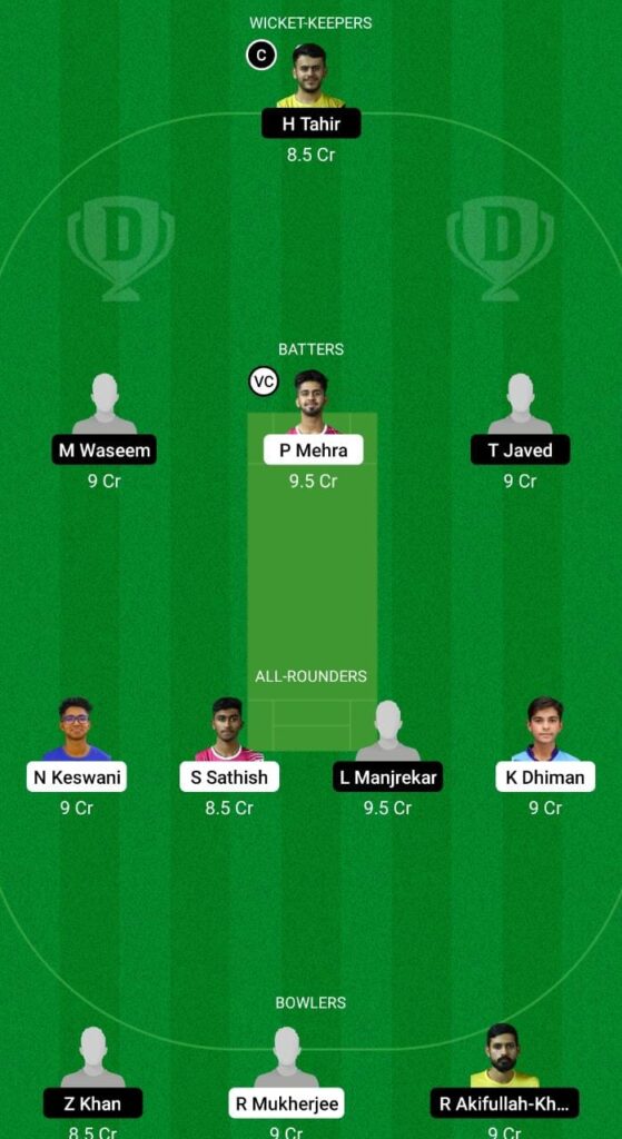 DCS vs PAG Dream11 Prediction Fantasy Cricket Tips Dream11 Team Bukhatir 50 Overs League 