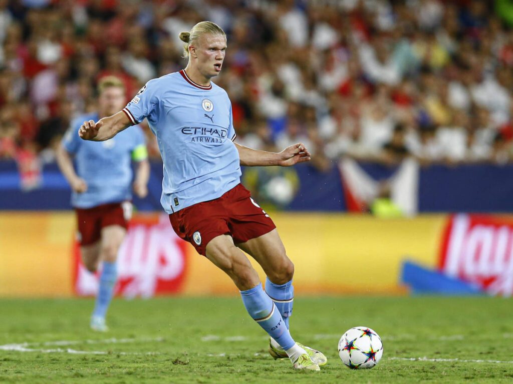 Erling Haaland Justifies His 11 Touches In The FirstHalf Against