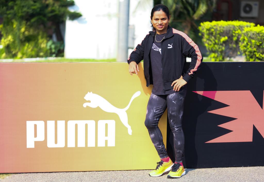 Dutee Chand, runners join PUMA to create unique real-time anthem for VDHM 1
