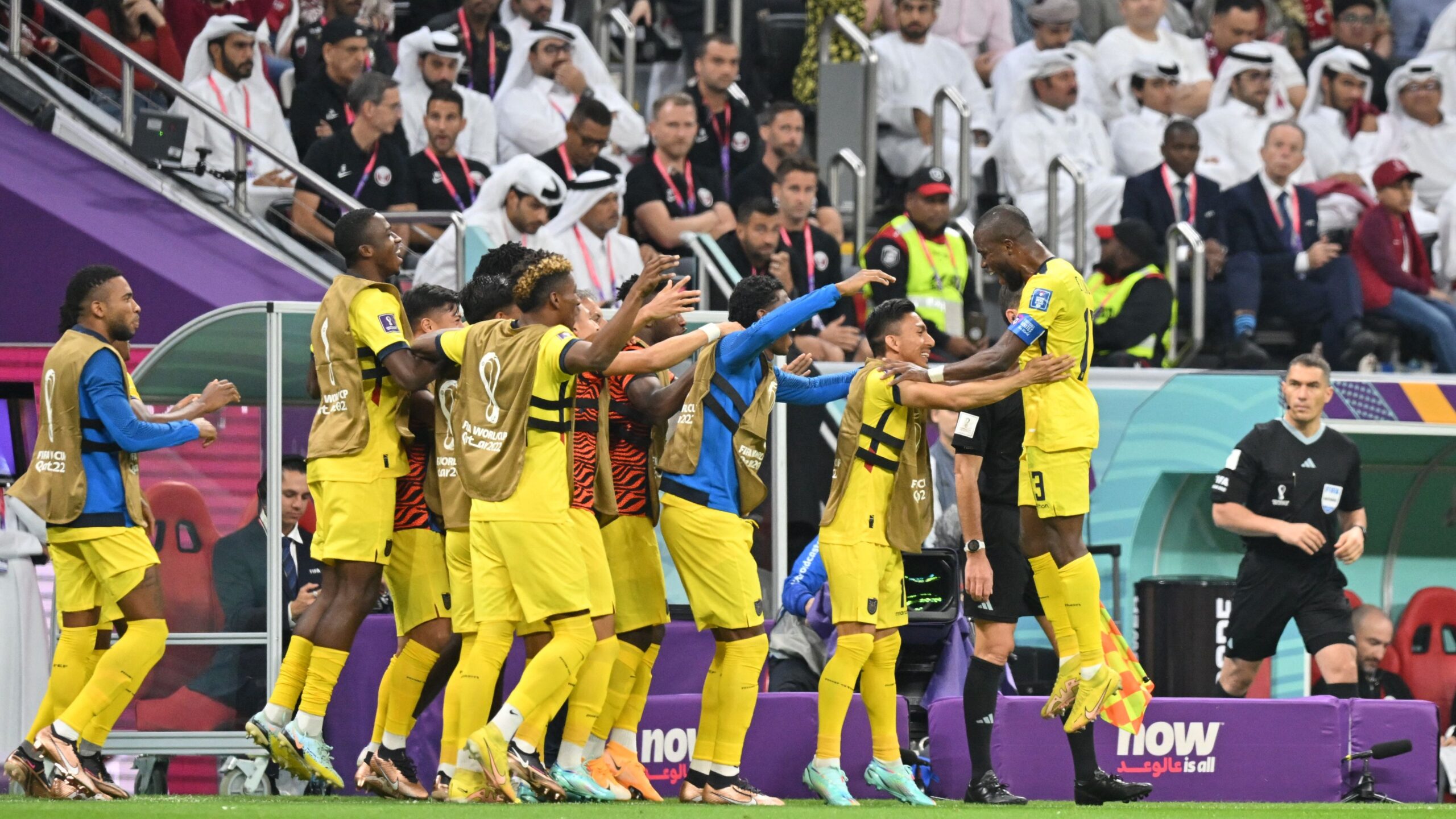 2022 FIFA World Cup: Watch As Ecuador Fan Surrounded By Qatar Fans Taunt Them With 'Money' Jibe