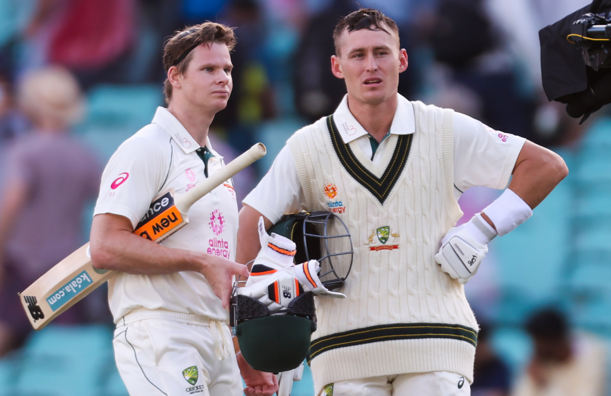 Marnus Labuschagne and Steve Smith