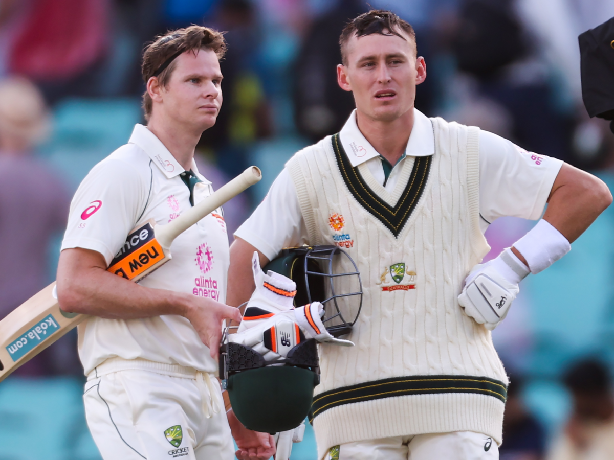 Marnus Labuschagne and Steve Smith
