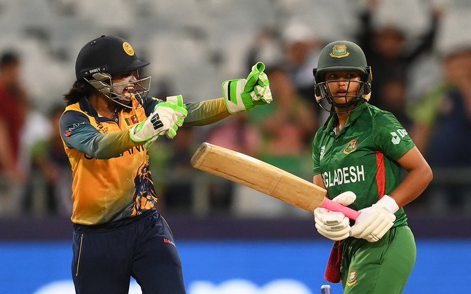 Anushka Sanjeewani. PC- ICC