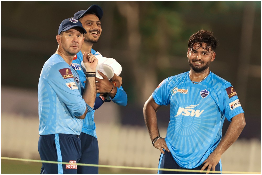 Ricky Ponting and Rishabh Pant