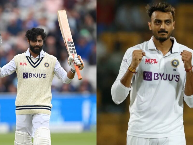 Axar Patel and Ravindra Jadeja