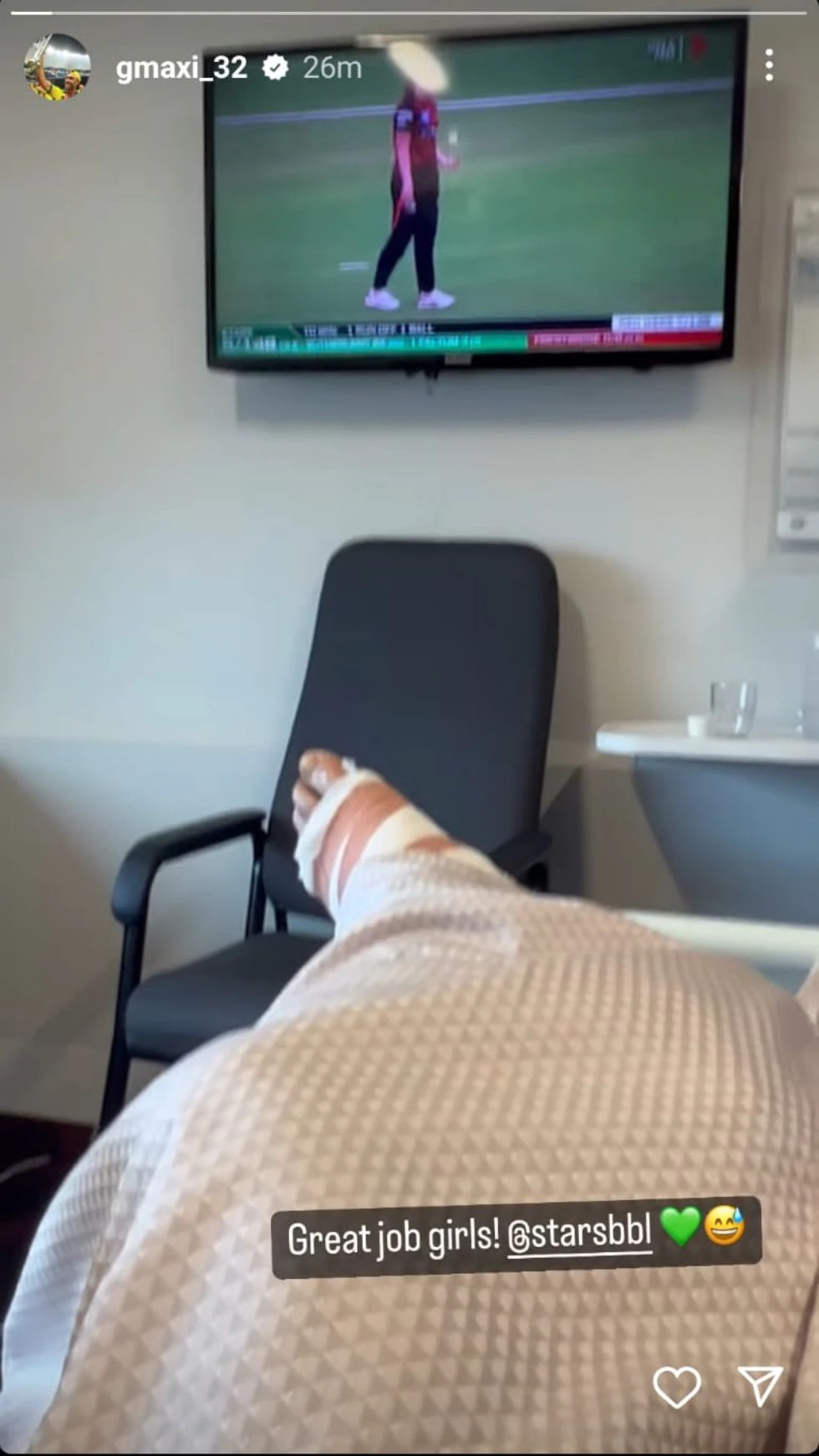 Glenn MAxwell. PC- Instagram