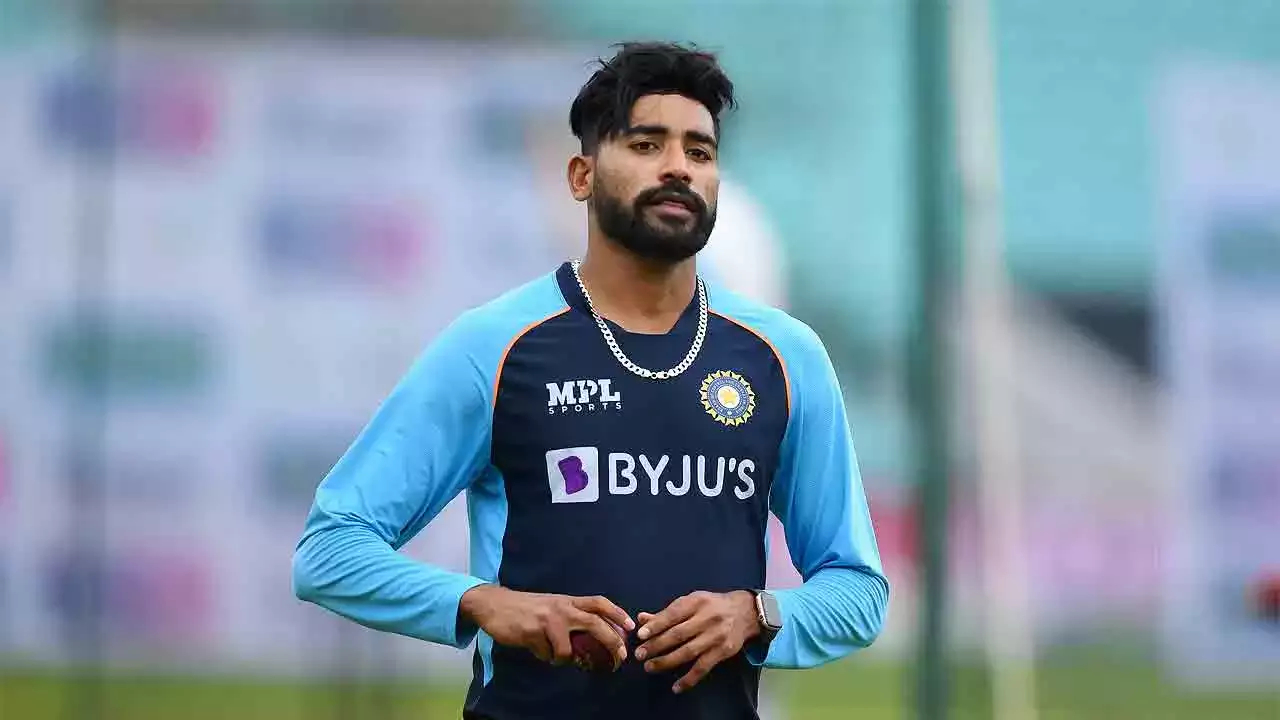 Mohammaed Siraj. PC- TOI