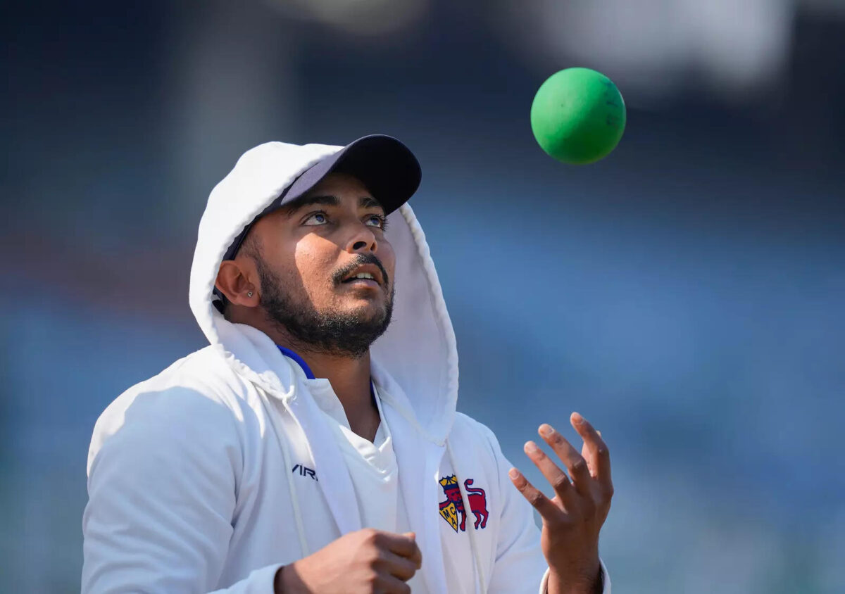 Prithvi Shaw PC- Twitter