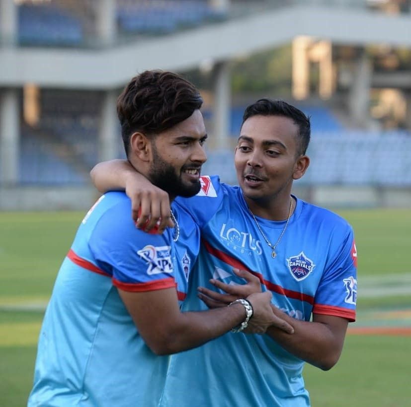 Prithvi Shaw and Rishabh Pant