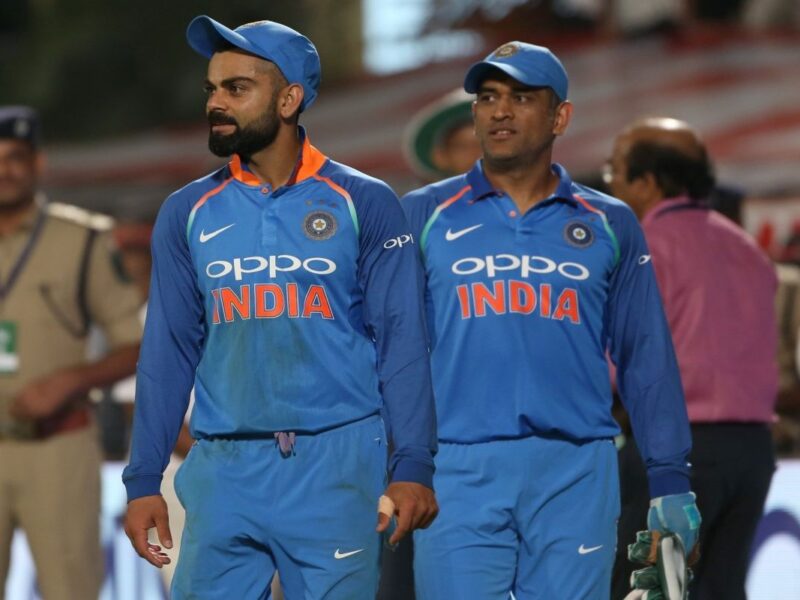 Virat Kohli and Ms Dhoni