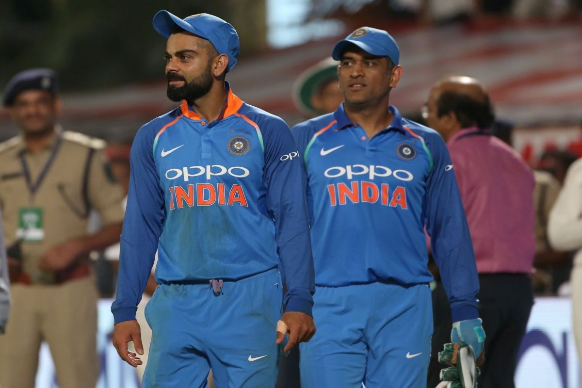 Virat Kohli and Ms Dhoni