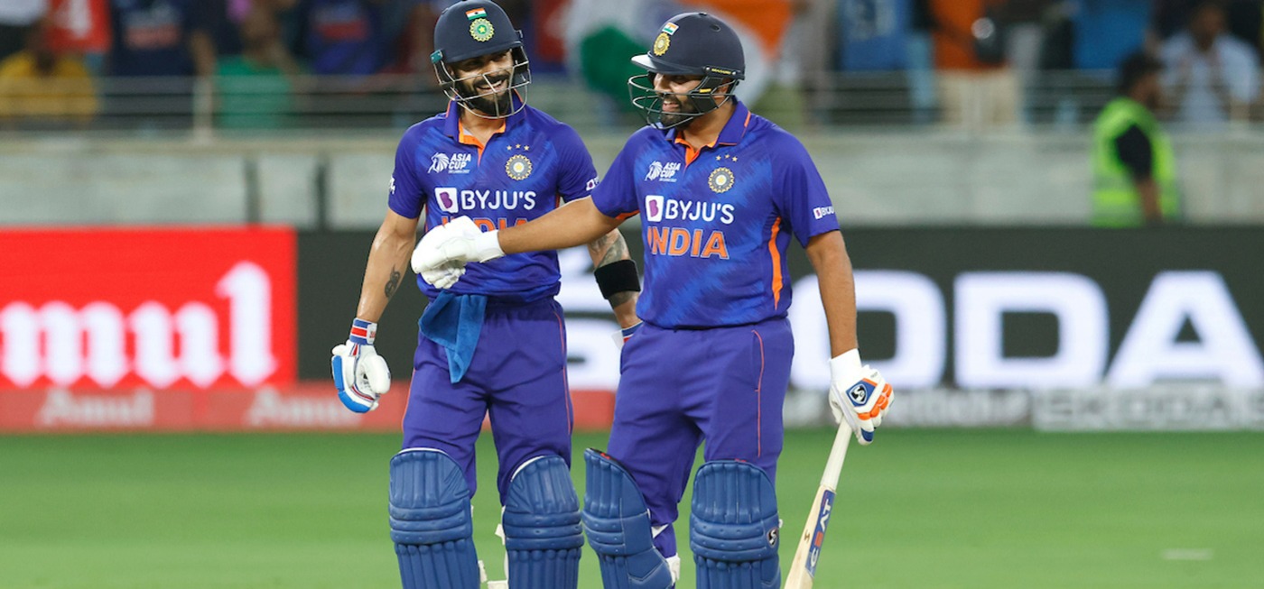 Virat Kohli and Rohit Sharma. PC- Getty