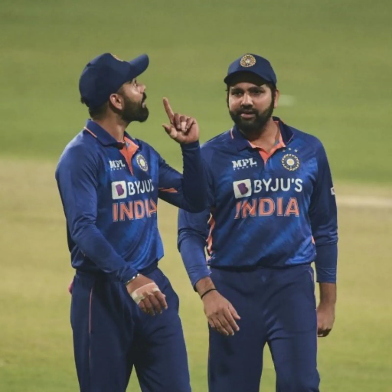 Virat Kohli and Rohit Sharma. PC- Twitter